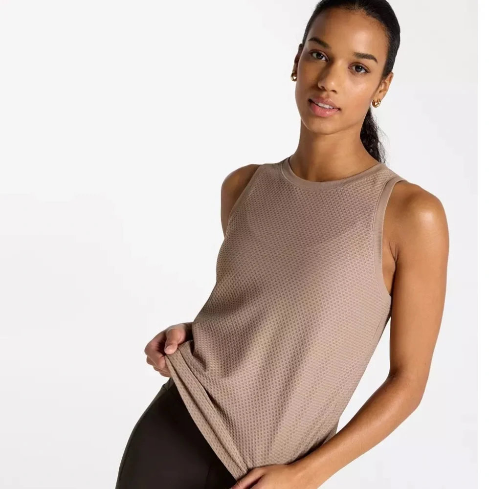 CALIA Women's Renew Arches Mesh Tank atop Size Medium - Picture 1 of 9